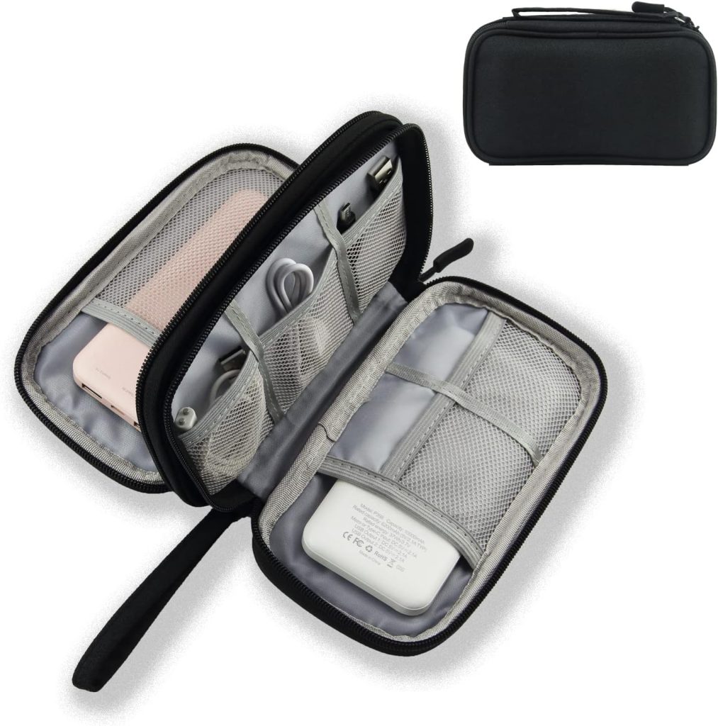 Charger Case Organizer,Charger Bag Portable Waterproof Suitable for Electronics Bag,USB Flash Drives Bag,Cable case Bag,USB Case Organizer,USB Charger Bag
